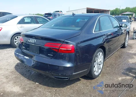 2016 Audi A8 L 3.0T из США, поврежденный, VIN WAU34AFD7GN001464